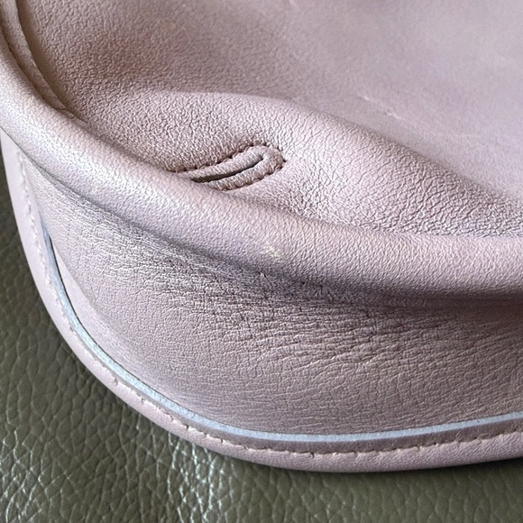 Vintage Coach Lavender Mini Zip Ergo 9020 Lilac Light Purple - Picture 15 of 16